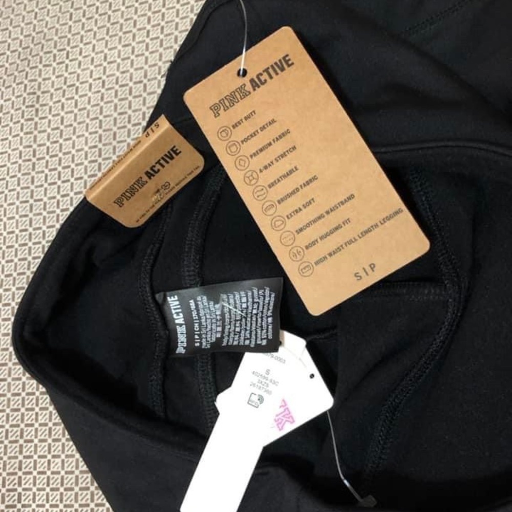 PINK Active High Waist Full Length Legging SMALL - Picture 3 of 5